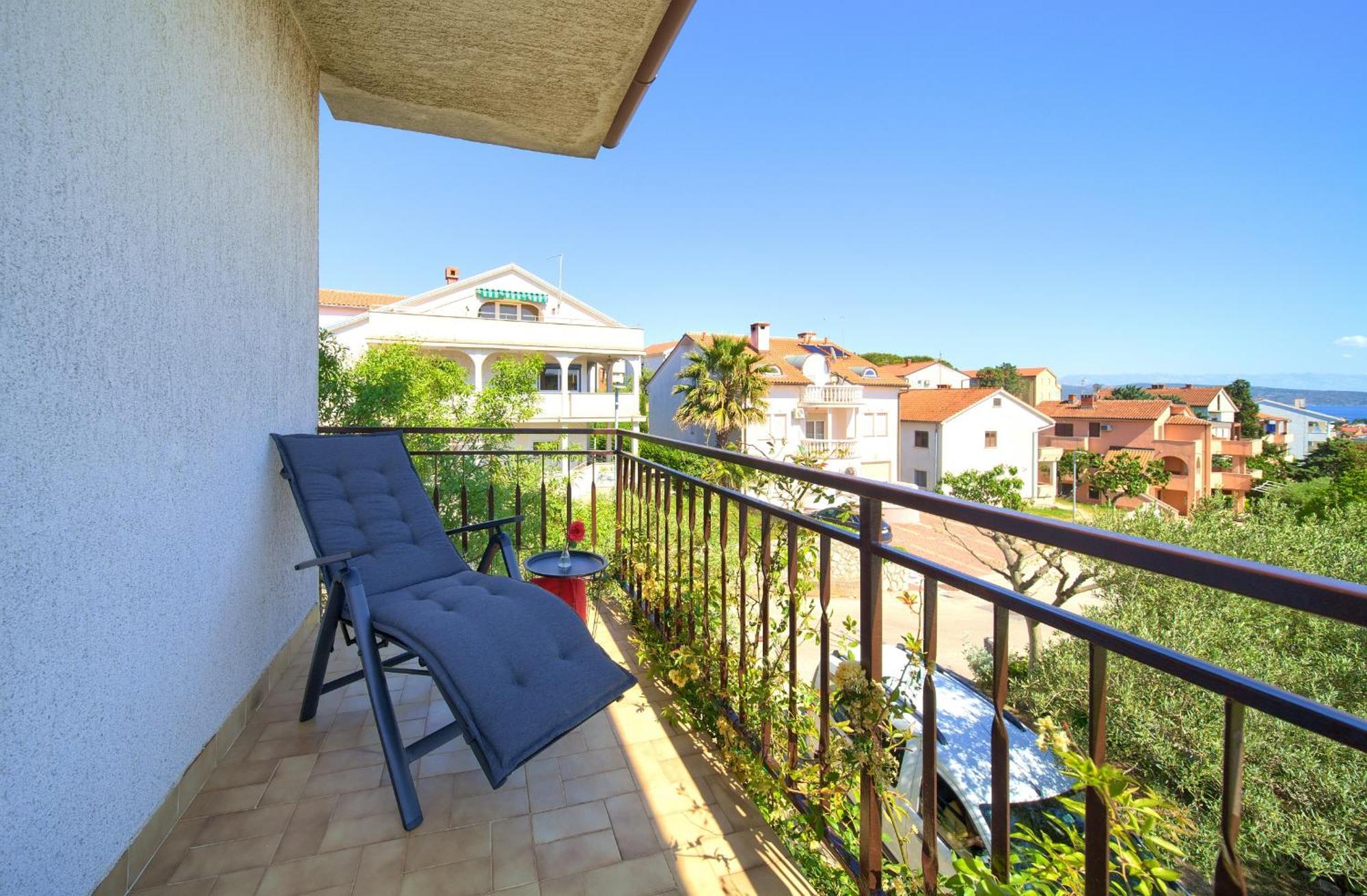 Apartment Lela Krk Town Exterior foto