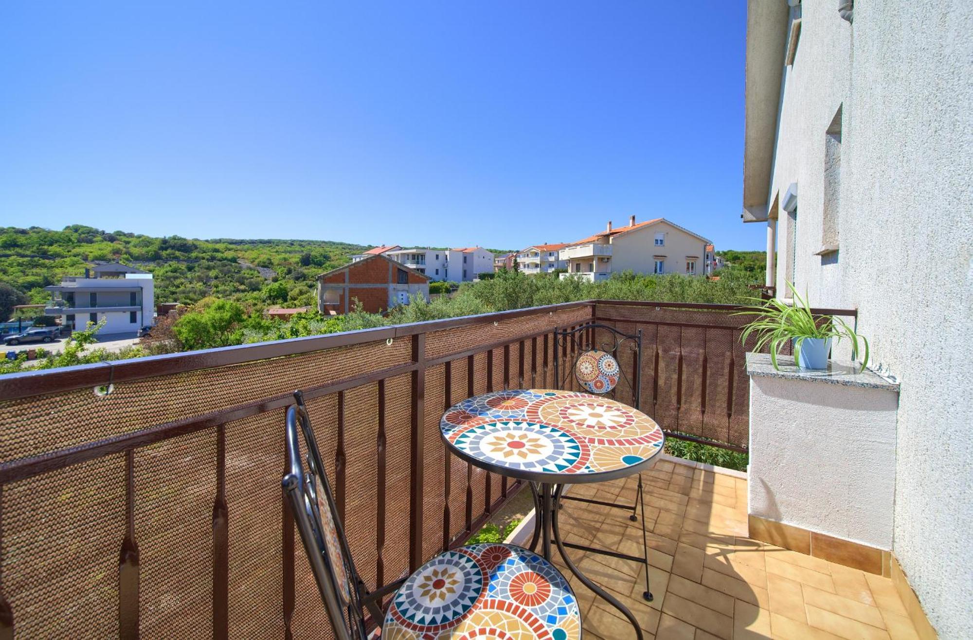 Apartment Lela Krk Town Exterior foto